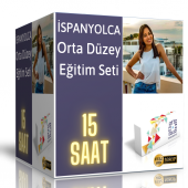 İspanyolca Orta Düzey Görüntülü Eğitim Seti - 1
