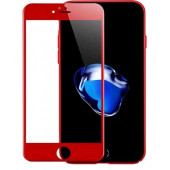 Apple İphone 7-8 Kırmızı Ekranı Tam Kaplayan 5D Cam Ekran Koruyucu thumbnail 2