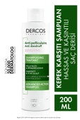 VICHY Dercos Anti-Dandruff Kepek Karşıtı Şampuan Hassas ve Kaşıntılı Derisi 200 ml 3337871323394 - 1
