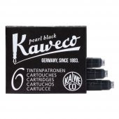 KAWECO DOLMAKALEM KARTUSU SIYAH 6LI KISA - 1