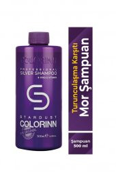 Colorinn Stardust Silver Mor Şampuan 500 ML - 3
