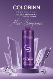 Colorinn Stardust Silver Mor Şampuan 1000 ML - 1