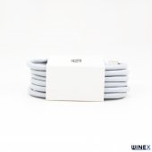 Winex 6A 100W UsbA to Type-C Hızlı Data ve Şarj Kablosu Beyaz - 5