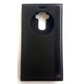 Lg G4 Stylus Siyah Kapaklı Magnum Kılıf Tam Orjinal Kalıp - 1