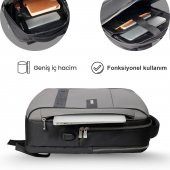 NPO Prestige 16" Smart Notebook Sırt Çantası-Gri - 3