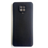 Xiaomi Redmi Note 9 Pro/Note 9s Deri Görünümlü Yumuşak Spor Kılıf - 1