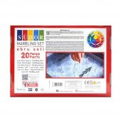 Ebru Boya Seti A4 20 Parça 1 Paket Südor Ebru Sanatı Seti 1 Paket thumbnail 2