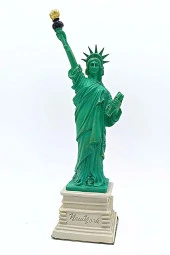 ABD New York Özgürlük Heykeli Reçine 27 cm thumbnail 10