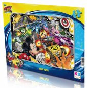 KS Puzzle 24 Parça Mickey Mouse Frame Puzzle - 1
