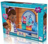 KS Puzzle 100 Parça Doc MCStuffins - 1