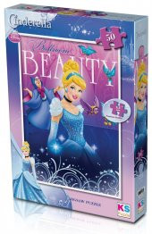KS Puzzle 50 Parça Cinderella - 1