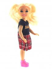 Baonier Pitikareli Etekli 14 cm Sarışın Tekli Kız Bebek - 3