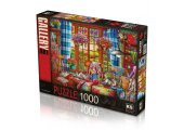 KS Puzzle 1000 Parça Stitching Room Dikiş Odası - 1