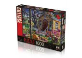 KS Puzzle 1000 Parça Lonely House Yalnız Ev - 1