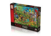 KS Puzzle 1500 Parça Summer Garden - 1