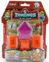 Zomlings 4Lü Paket Seri 1 Mor Evli  P00972 - 1