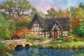 KS Puzzle 2000 Parça The Stoney Brıdge Cottage Kır Evi - 2