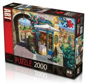 KS Puzzle 2000 Parça Ristorante Antico Martini - 1