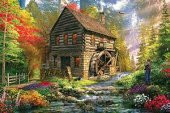 KS Puzzle 2000 Parça Mill Cottage Değirmen Kulübesi - 2