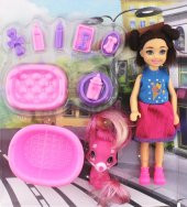 Baonier Kız Bebek Evcil Hayvan Seti thumbnail 1