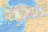 KS Puzzle 200 Parça Türkiye Siyasi Haritası - 2