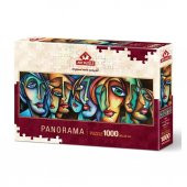 4446 Art Puzzle, Hüznü Paylaşanlar, 1000 Parça Panorama Puzzle - 1