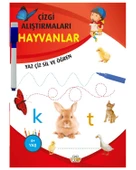 Çizgi Alıştırmaları Hayvanlar 0 6 Yaş Yayınları - 1