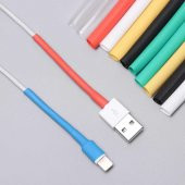 IPhone Şarj Kablosu Koruyucu Makaron 12 Adet 6 cm - 1