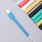 IPhone Şarj Kablosu Koruyucu Makaron 12 Adet 6 cm - 2