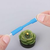 IPhone Şarj Kablosu Koruyucu Makaron 12 Adet 6 cm - 4
