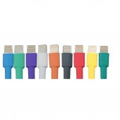 IPhone Şarj Kablosu Koruyucu Makaron 12 Adet 6 cm - 5