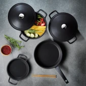 Schafer Pro Cast Döküm Tava 30cm-Siyah - 1