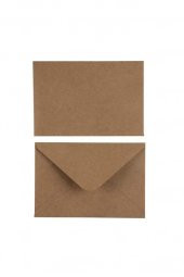250 Adet Mektup Zarfı 13x18cm 100gr. Kraft - 2