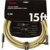 Fender Deluxe Düz/L Uçlu 4m Tweed Enstrüman Kablosu - 1