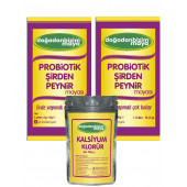 Doğadan Bizim Probiotik Şirden Peynir Mayası 2 x 5 Li Paket Kalsiyum Klorür 100gr - 1