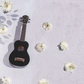 Kozmos KUK-102-BK Soprano Ukulele Siyah - 2