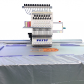 WONYO WY1201CL Tek Kafa 12 İğne Nakış Makinesi (120Cm X 35Cm İşleme Alanı) - 2