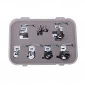 Ev Tipi Dikiş Makinesi Kıvırma ve Biye Aparat Seti thumbnail 1