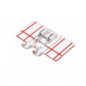 Çok Çizgili Dekoratif Dikiş Ayağı Şeffaf 7 mm - 1