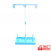 Ev Tipi Dikiş Makine Çardağı 3 İplikli Mavi - 2
