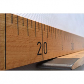 Ahşap Manifatura Cetveli Demirli 1 Metre (100 Cm) thumbnail 2