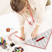 Geoderik Üçgen Cetvel 32 Cm thumbnail 2