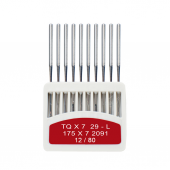 Orange TQX7 Uzun Düğme Makine İğnesi 12 Numara (10 Adet) - 1