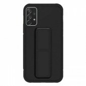 Samsung Galaxy A73 Kılıf Silikon El Standlı Mıknatıslı+cam Ekran Koruyucu - 6