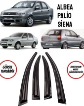 Fiat Albea-Palio Cam Rüzgarlığı 4lü Takım - 1