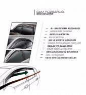 Ford Courier 2lİ Cam Rüzgarlığı - 3