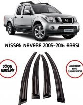 Nissan Navara 2005-2016 Cam Rüzgarlığı 4lü - 1