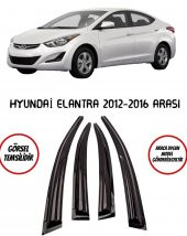 Balp Hyundai Elentra 2013-2016 Arası Cam Rüzgarlık 4 Lü Takım - 1