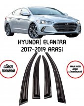 Hyundai Elantra 2017-2019 Arası Cam Rüzgarlığı 4lü Takım - 1