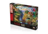 KS Puzzle 500 Parça House On The Cliff - 1